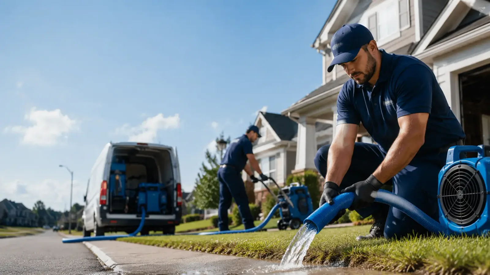 Flood Damage Restoration in Pleasant Ridge, MI